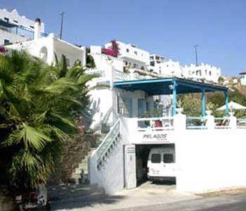 Pelagos Hotel - Apartments Иос Хора Екстериор снимка